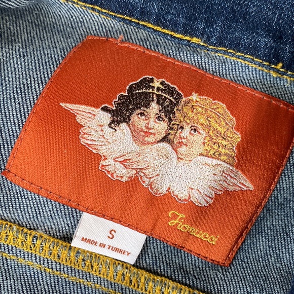 🌈[ Fiorucci ] Embellished Denim Jacket - Picture 6 of 11
